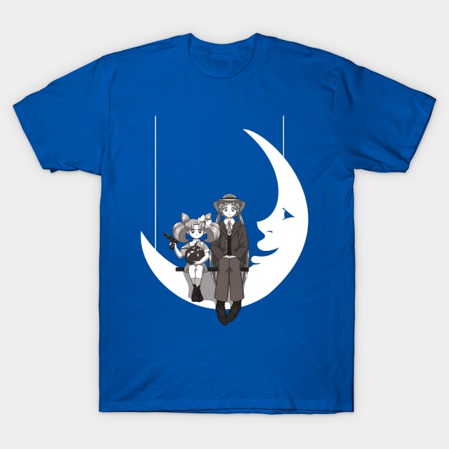 Paper Moons T-Shirt by sillywhims